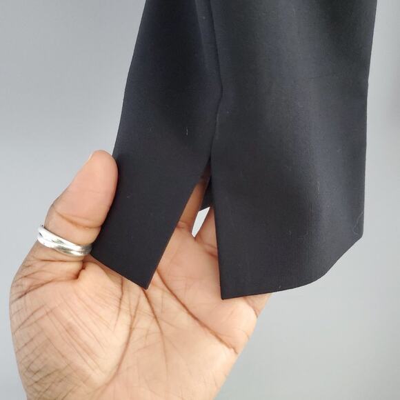 BCBGMaxAzria Black Wool Blend Capri Pants 6 - Picture 6 of 10